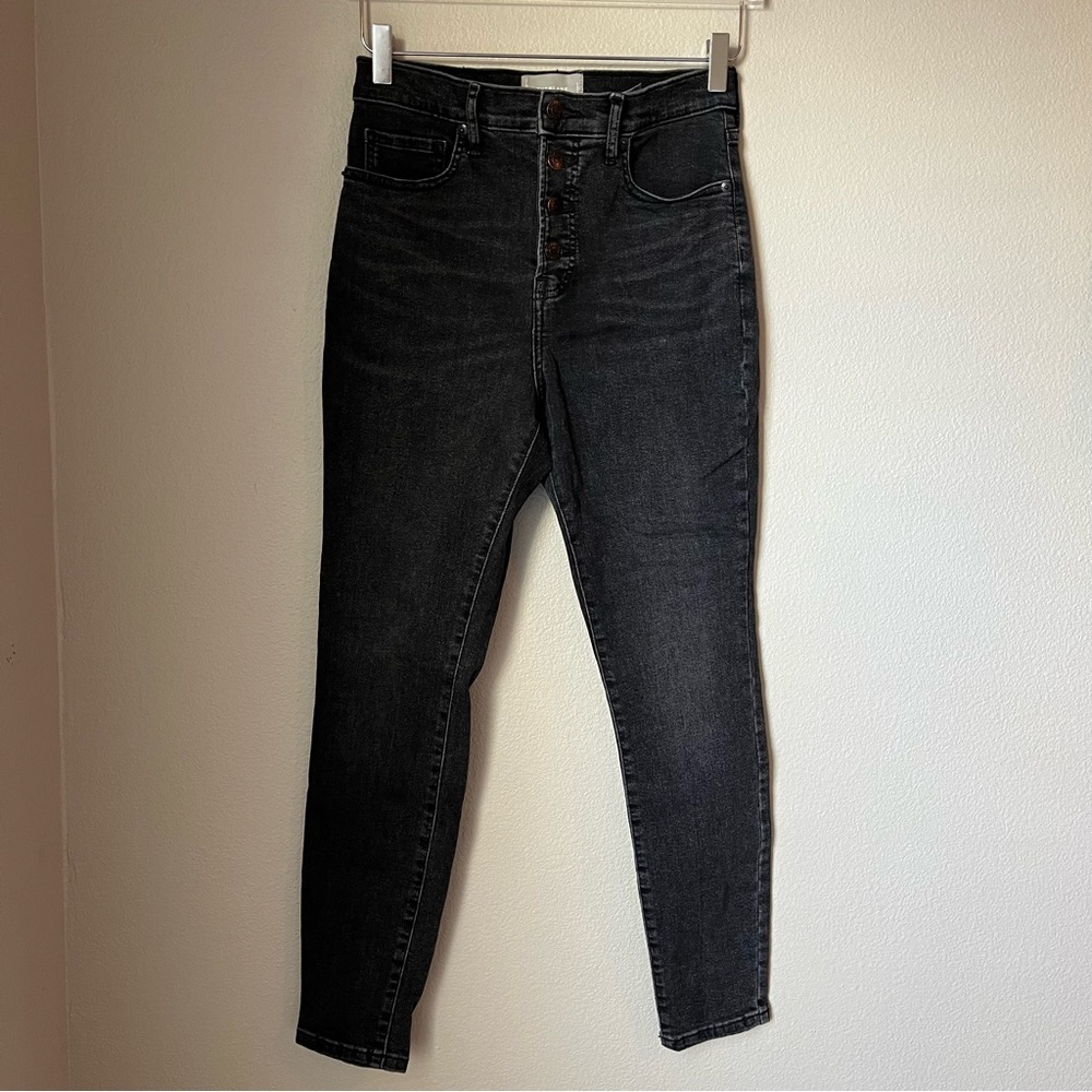Everlane The High Rise Skinny Button Fly Jeans Size 29